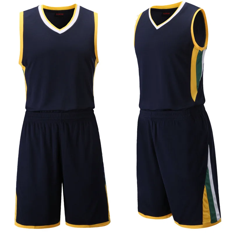 Basketball Clothes Set Custom LOGO Training Men Set Jersey Short