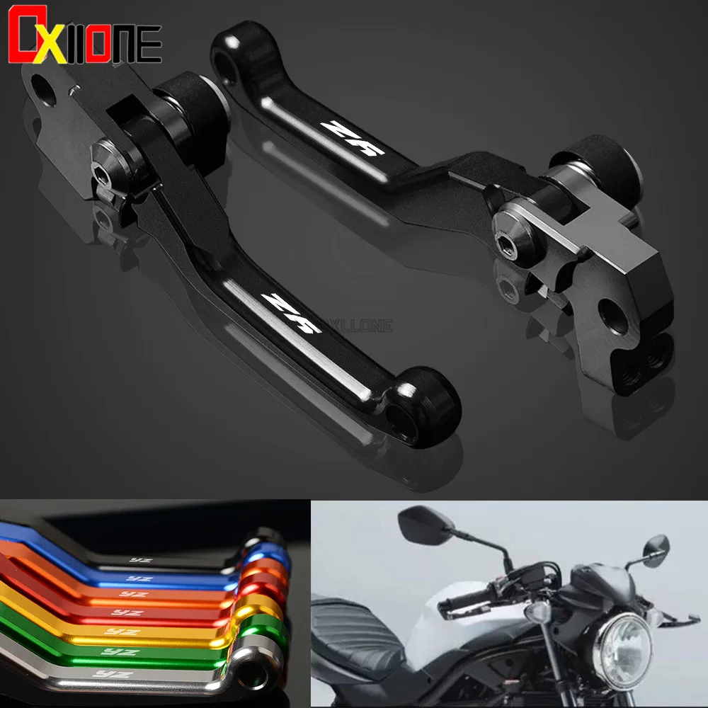 

For YAMAHA YZ80 YZ85 YZ 80 85 2001-2014 Motocross Motorcycle CNC Pivot Dirt Bike Clutch Brake Levers Set Up WITH LOGO