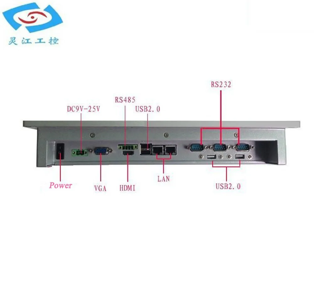 Новый 5 провода резистивный сенсорный промышленных панели ПК 15 дюймов SSD 32 г + 2 ГБ ОЗУ Поддержка Wi-Fi 3g модуль