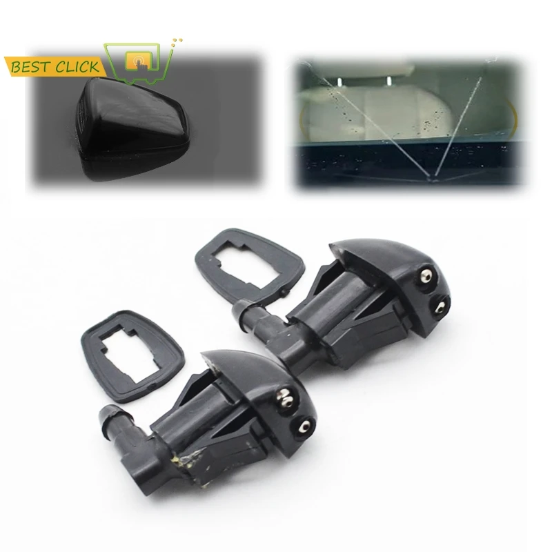 

2PCS/Set Front Windscreen Windshield Wiper Washer Jet Nozzle For Jeep Grand Cherokee WK 2017 2016 2015 2014 2013 2012 2011