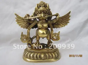 

Tibet Tibetan Buddhism bronze Thunder God buddha statues fast shipping