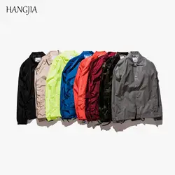 3 м светоотражающие сплошной Цвет камуфляжная куртка Европы и прилив бренда любителей Для мужчин; уличная коньки хип-хоп верхняя одежда S-3XL