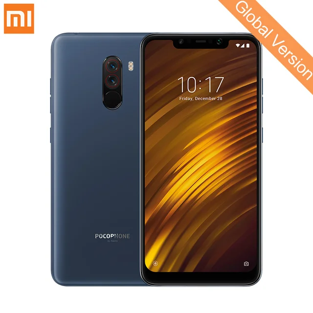Global Version Xiaomi POCOPHONE F1 6GB 64GB Smartphone Snapdragon 845 Octa Core 6.18" 2246 x 1080 FHD+ 403 ppi 4000mAh QC3.0