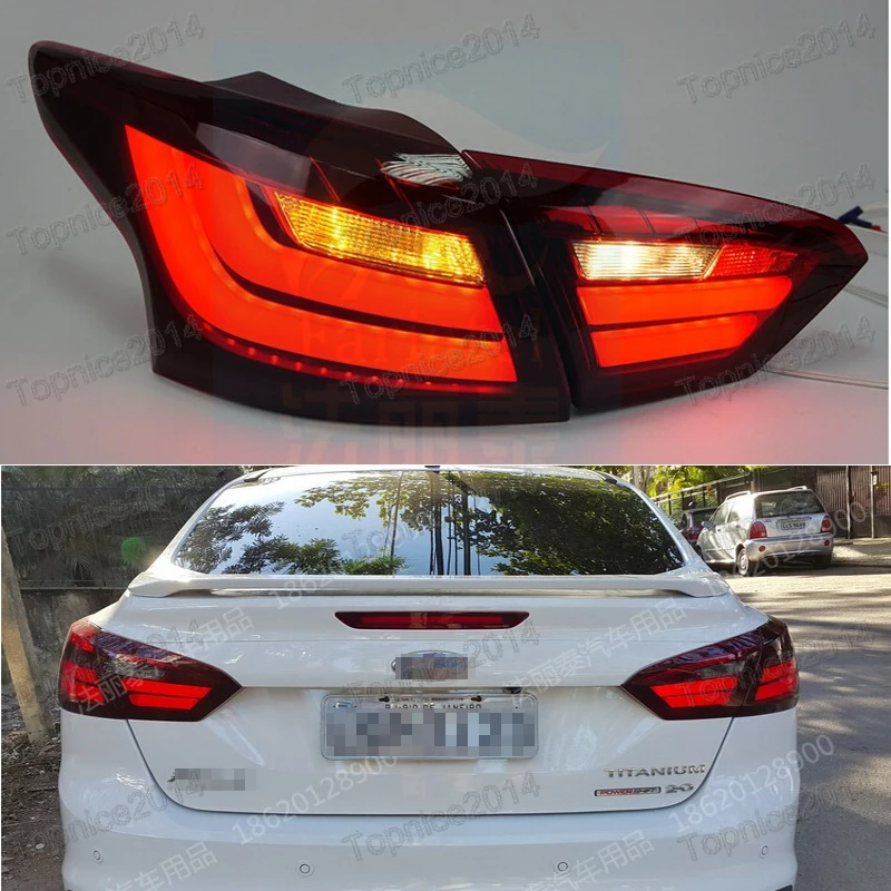 

1Set LED Tail Lights Rear Lamps For Ford Focus Sedan 2012-2014
