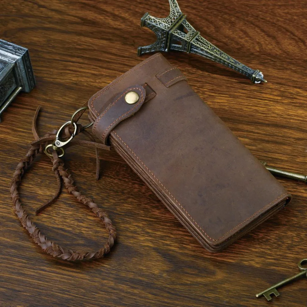 2016 Luxury Male Leather Purse Men's Clutch Wallets Handy Bags Business