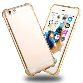 

500pcs Air Cushion Clear Shockproof Case For iPhone 11 Pro Max XS XR X 8 7 6 6S Plus TPU Edge Hard Acrylic Back Protection Cover