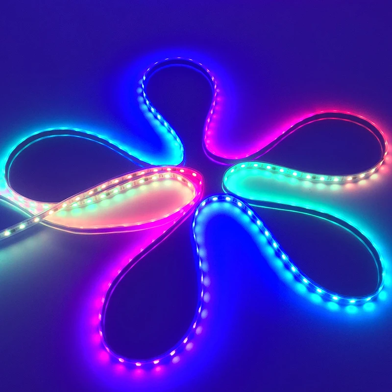 Светодиодный светильник ws2811 WS2812B Водонепроницаемый 5050 SMD rgb светодиодный белый PCB