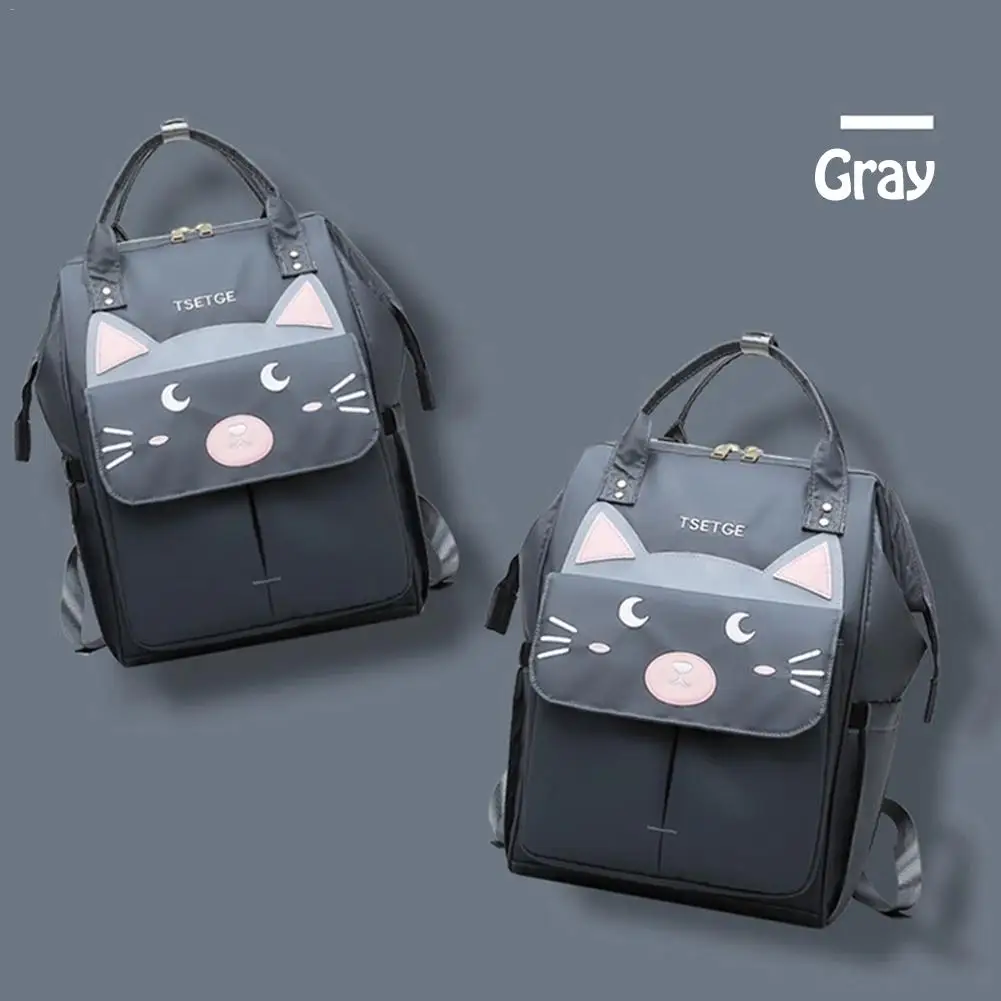4 стиля милые кошачьи ушки Мумия Материнство детский подгузник памперс сумка большая емкость многофункциональный рюкзак для мам сумка