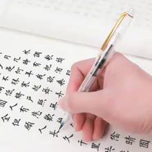 Портативный прозрачный авторучка стиль мягкое перо ученический Aduit обычный скрипт кисточки для письма подходит для письма добавить чернила