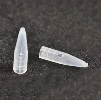 

100pcs Sterile 1R Tips Diameter 4mm Permanent makeup needle Caps For Machine Permanent makeup Eyebrow Lip Needle Tattoo Tips