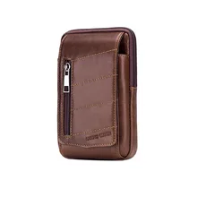 Новинка, Мужская поясная сумка из натуральной кожи, Ретро стиль, Fishon, Мужская поясная сумка, Мужская Дизайнерская Сумка, большая вместительность, простые поясные сумки