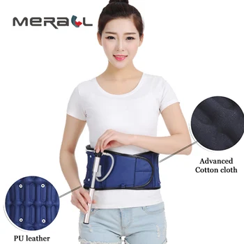 

Waist Support Corset Posture Brace Inflatable Shape Belt Prevention Lumbar Vertebra Decompression Back Pain Therapy Health Tool