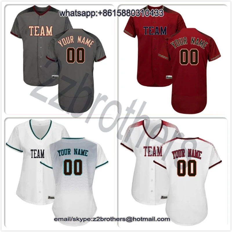 OEM Custom Baseball Jersey Full Button DIY College Your College Team Shirts Embroidered Logo
