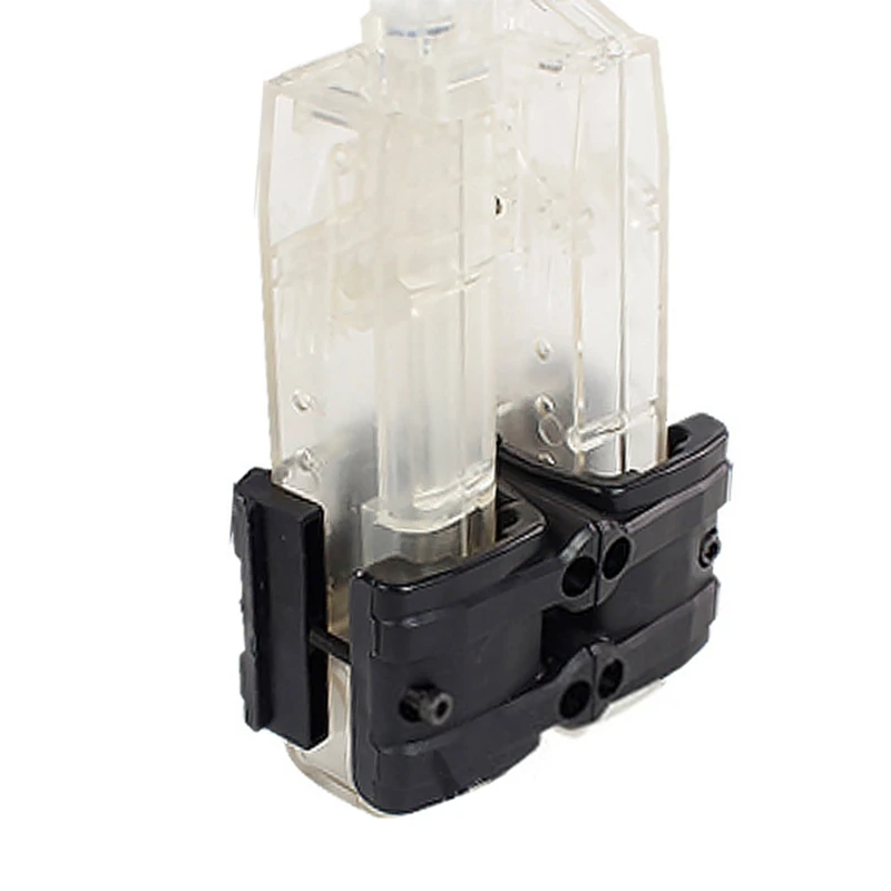 

MP5/MP7/G17/G18 Tactical Rifle Holder Connector Double Magazine Coupler Gun Fast Hunting Parallel Mag Clip Military