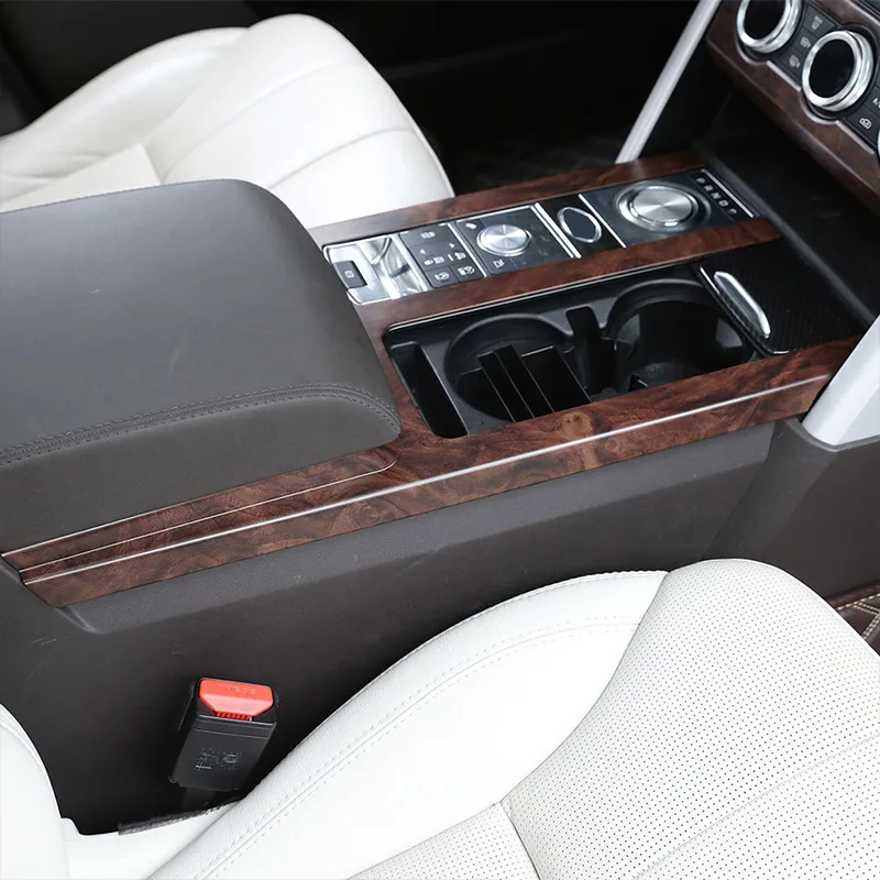 For Discovery 5 2017 2018 2019 LR5 L462 ABS Matte Chrome Interior Door Decoration Strips Accessories