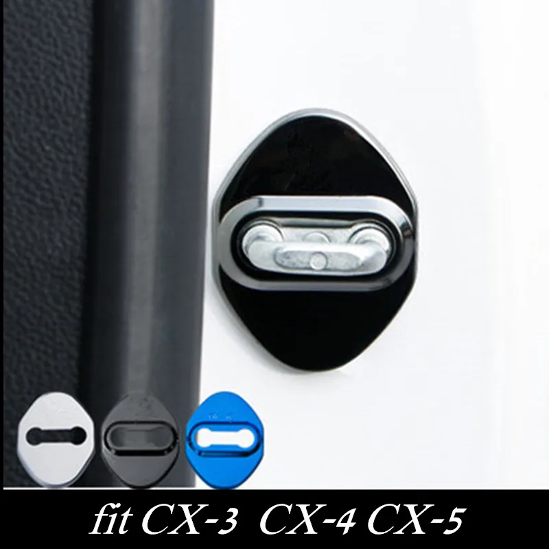 For MAZDA CX 3 CX 4 CX 5 Car Door Lock Key Cover Latch Anti Rust Water