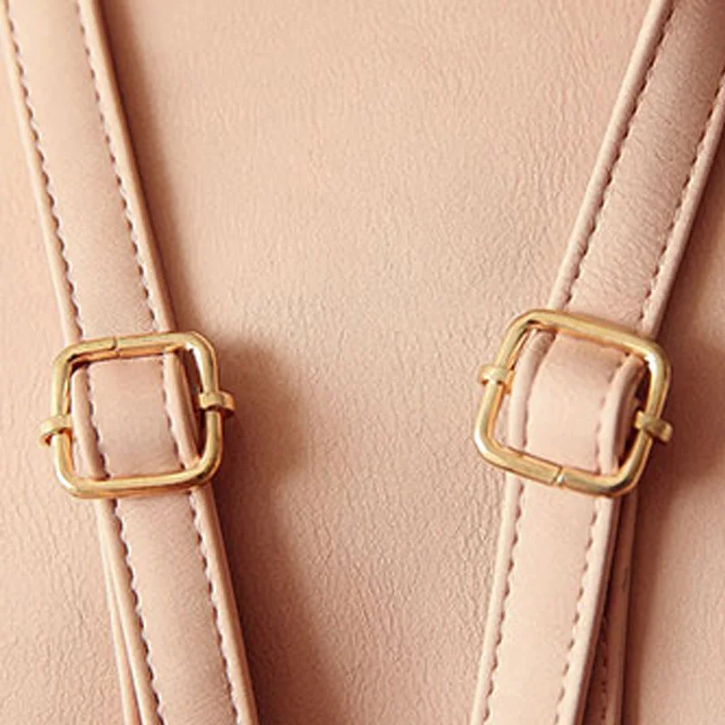 Women Backpack Tassel PU Leather Panelled Female Travel Backpacks Fashion Girl School Bag Mini Design Lady Daily Mochila BP0193 (10)