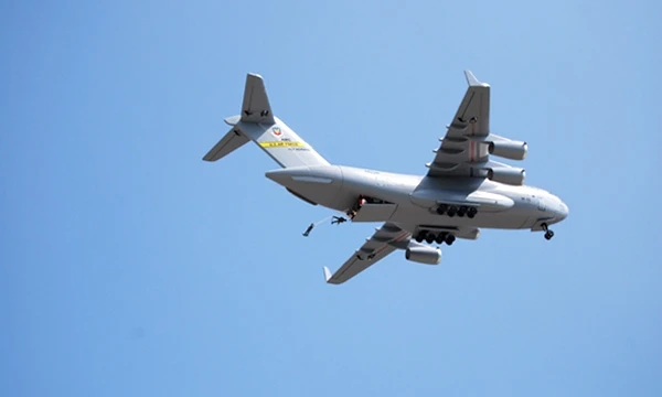TSRC EPO 55 мм EDF C17 RC RTF модель самолета с бесщеточным двигателем сервопривод ESC