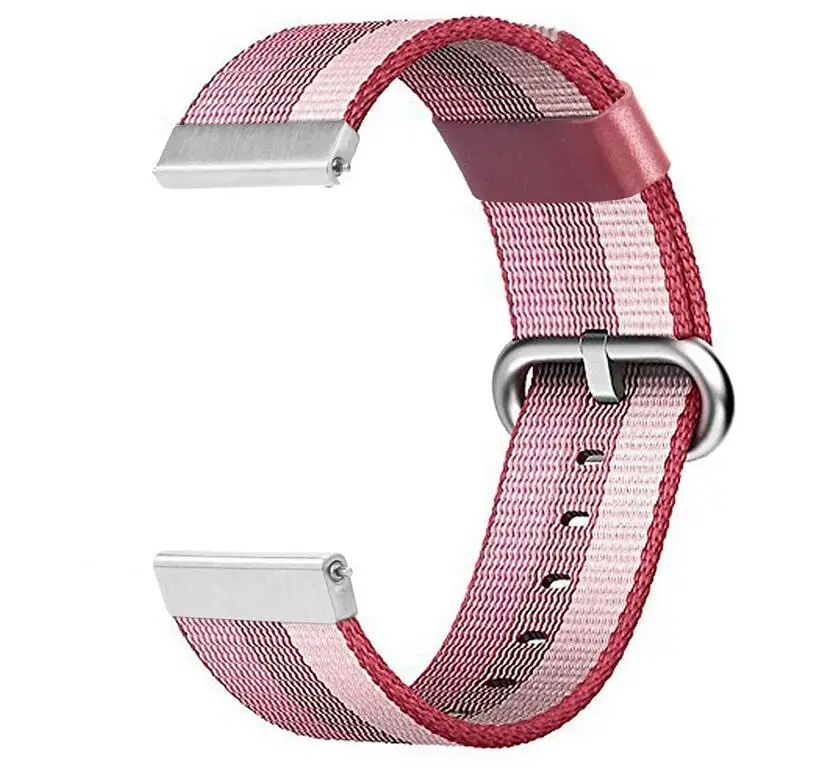 Ремешок для часов samsung galaxy watch 42 46 active s2 s3 Neo Live Pebble time amazfit 1 2 s pace bip Huawei GT pro