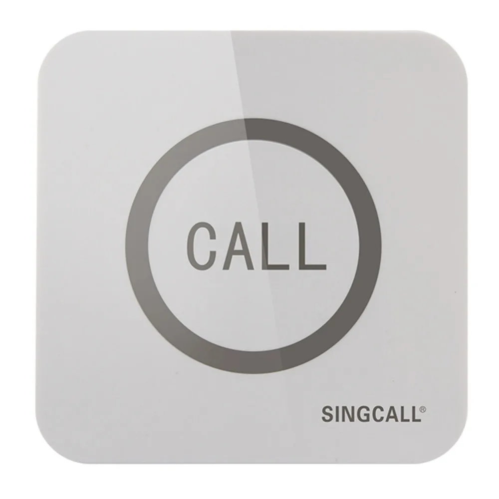 SINGCALL Беспроводной медсестры вызова Системы часы приемник кнопка официанта 1