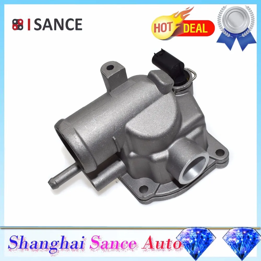 Isance Coolant Thermostat 6462000015 6462001115 For Mercedesbenz W203