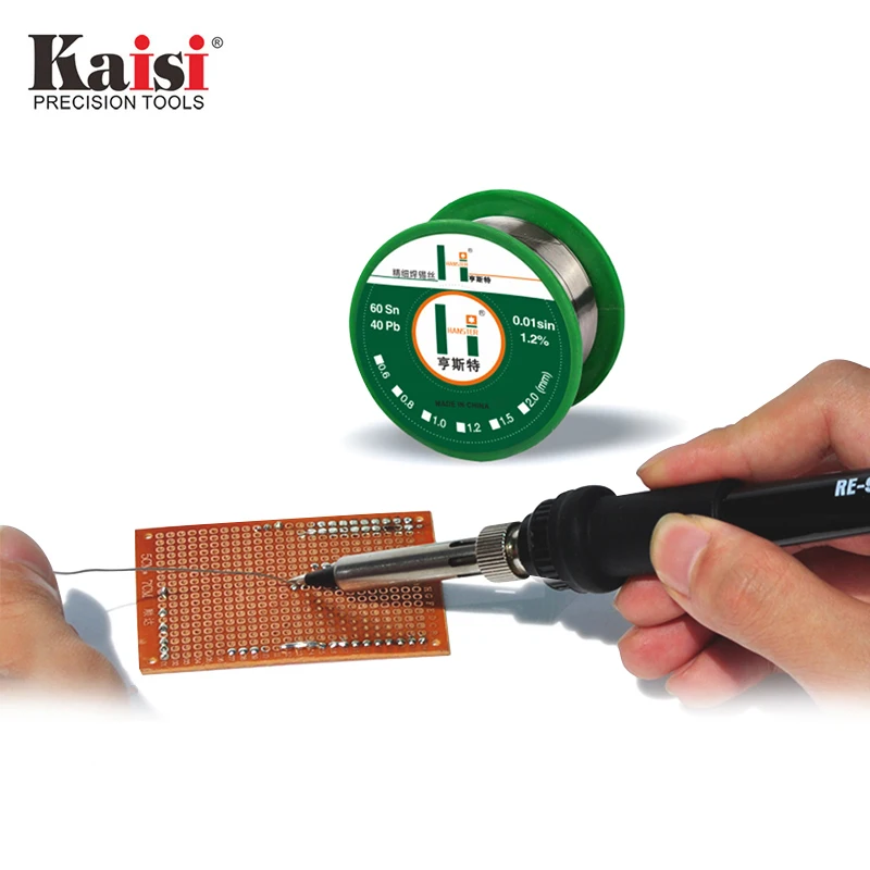Kaisi 0.3/0.4/0.5/0.6 repair link wire mobile phone repairing welding tool for apple cell phone compute Motherboard Soldering
