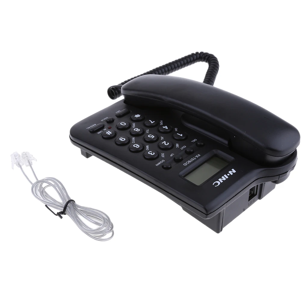 Fixed Telephone Home Office Wall Mount Hotel Wall-mounted KX-T076CID Office Corded Phone