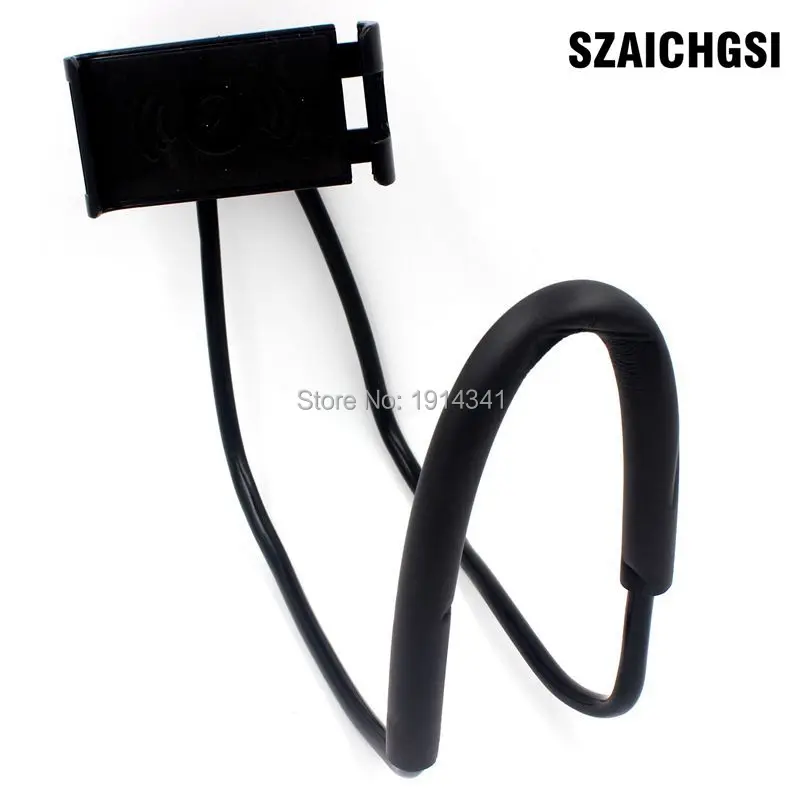

SZAICHGSI Lazy Bracket 360 Degree Rotation Flexible Phone Selfie Holder Snake-like Neck Bed Mount Anti-skid For iPhone Android