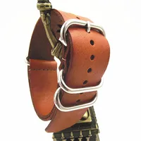 Zulu straps-1PCS, высокое качество, 18 мм, ремень Nato, ремешок из натуральной кожи, ремешок для часов NATO, ремешок для часов-1108 - изображение