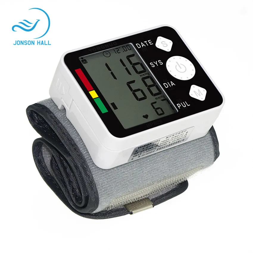 Cena Tonometr na nadgarstku ciśnieniomierz Monitor cyfrowy tonometr i pulsometr opieki zdrowotnej Sphygmomanometer narzędzie diagnostyczne