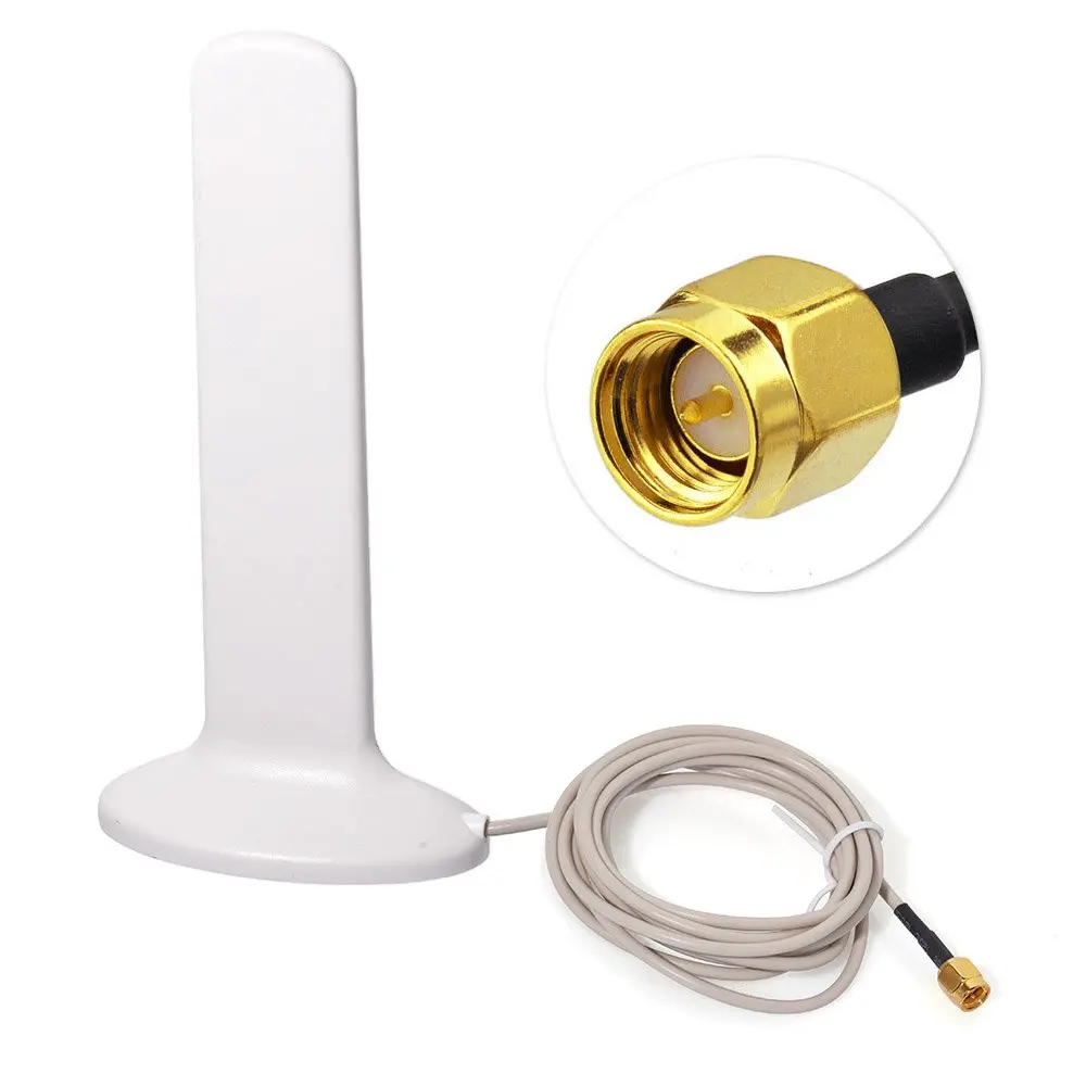 

16dBi 3G 4G LTE Antenna SMA Male Plug Omni-Directional with Extension Cable 6.5Ft for AT&T Verizon T-Mobile Router Signal Boost