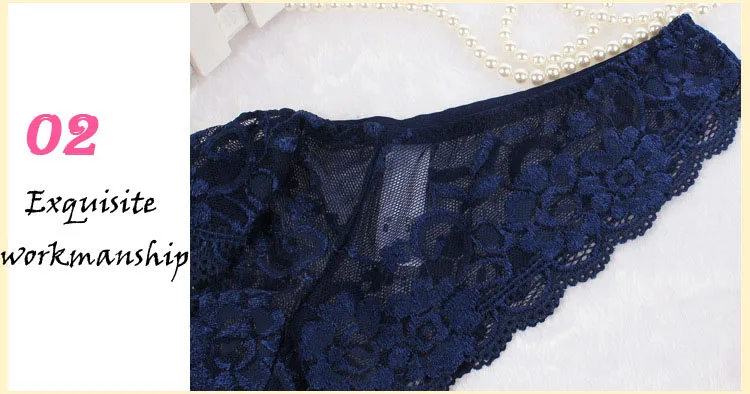 Free Shipping Sexy Women Briefs Panties Women's Lace Underwear Thong G String Woman Short String M L XL XXL XXXL  XXXXL (18)