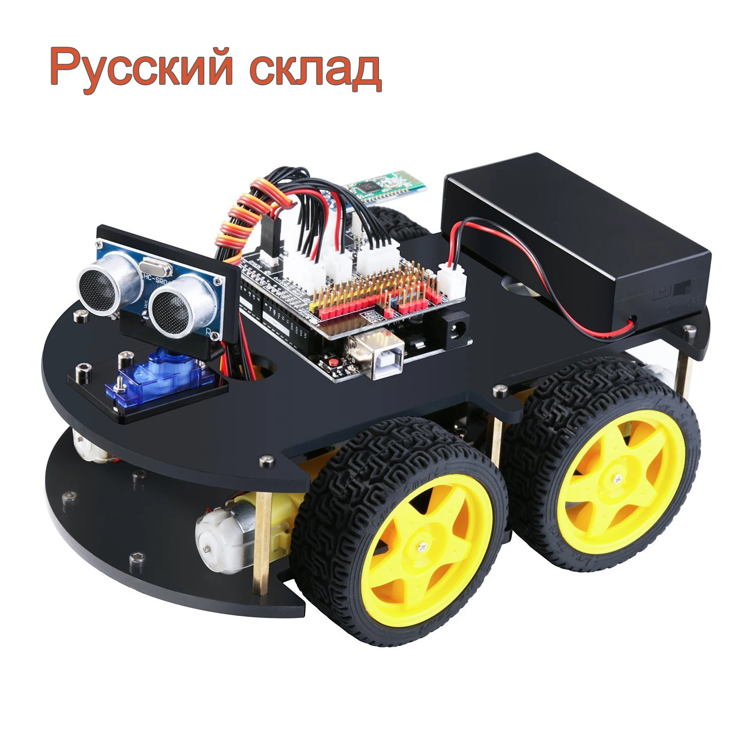 EL-KIT-012 Project Smart Robot Car Kit V 3.0 with Arduino un R3, Line  Tracking, Ultrasonic Sensor, Bluetooth for arduino program _ - AliExpress  Mobile