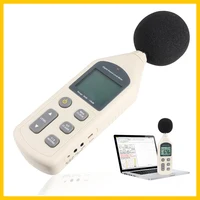 RZ New Digital Sound Level Meter Meters Noise Tester GM1356 30-130dB LCD A/C FAST/SLOW dB screen USB + Software 2