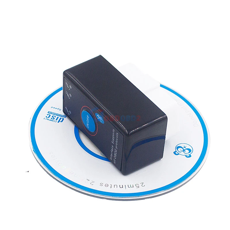 Супер Мини ELM327 V2.1 Bluetooth OBD2 Автомобильный сканер кода ELM 327 V2.1 для Android Torque/PC/Symbian OBD2 ELM327 Bluetooth