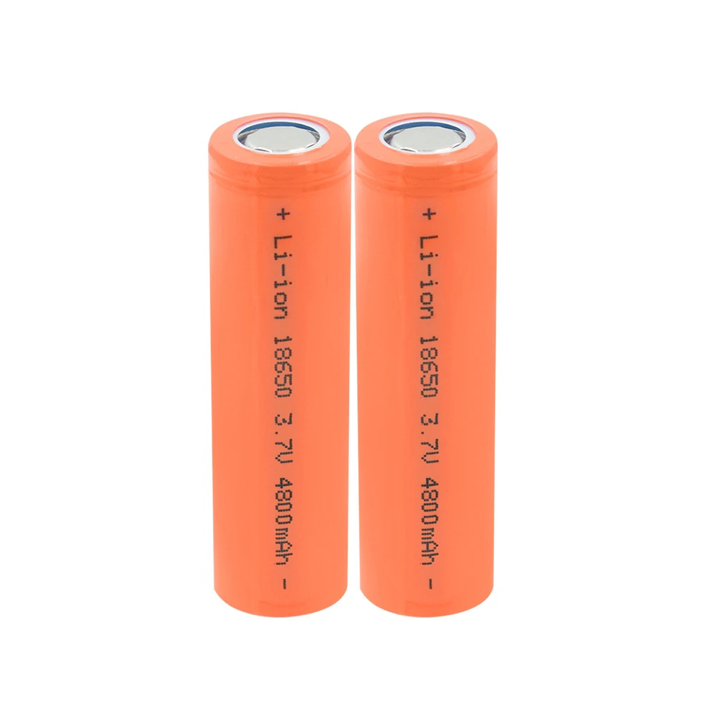 1-10 шт Новинка 18650 литий-ионная батарея 3,7 v 4800 mah 18650 литиевые аккумуляторные батареи для налобного фонаря игрушки фонарик батареи