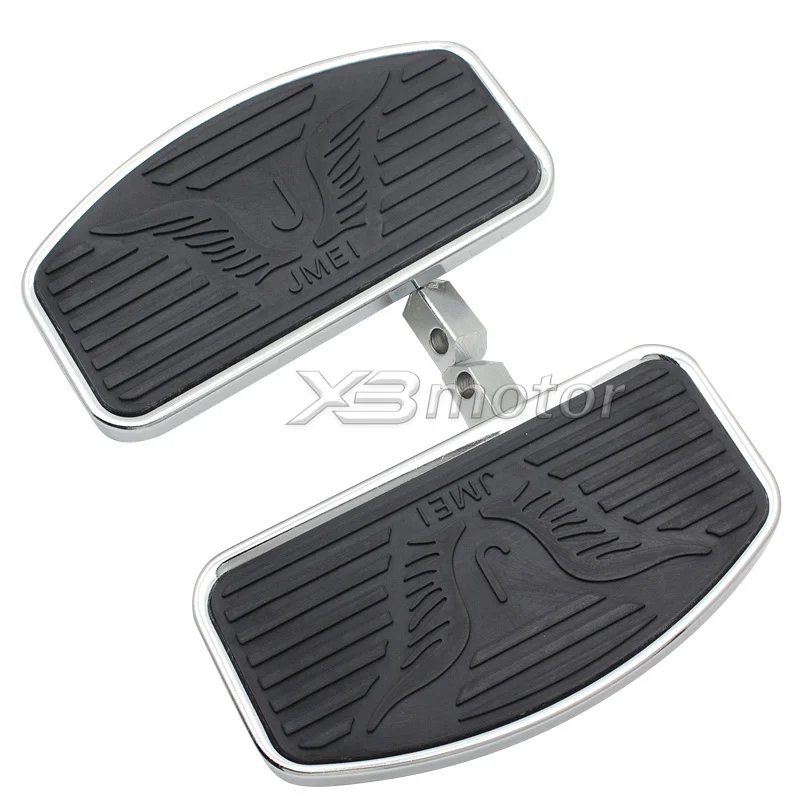 

Motorcycle Front & Rear Foot Pegs Rests Floorboards Footboard For KAWASAKI Vulcan 800 900 400 VN800 VN900 VN400 Classic Custom