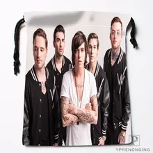 Изготовленные на заказ сумки на шнурке Kellin Quinn с принтом, модные дорожные сумки для хранения, мини-сумка для плавания, походов, игрушек, размер 18x22 см#180412-11-21