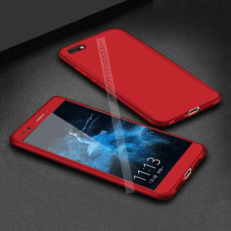 Чехлы с полным покрытием 360 градусов для Huawei Honor 7A чехол телефона 5 45 чехлы