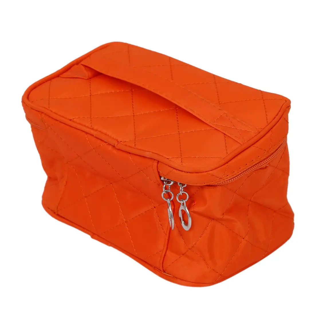 0 : Buy FGGS New Zipper Cosmetic Storage Make up Bag Handle Train Case Purse S ...