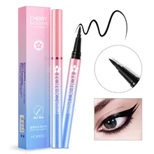 Бренд макияж глаз Высокое качество глаз ТИНТ, подводка Ручка, Длительное Действие, Водонепроницаемый черная жидкая подводка для глаз, макияж