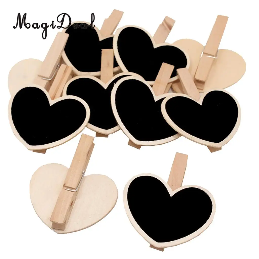 10pcs/lot Blackboard Clamps Note Photo Clip Mark Chalkboards Tags Message Notes Boards Cards Decorations Boards Card