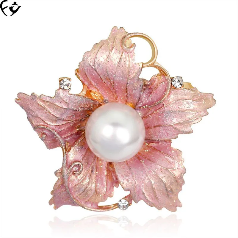 Fancy fancy Flower Brooch FANGY17080921in Brooches from Jewelry & Accessories on