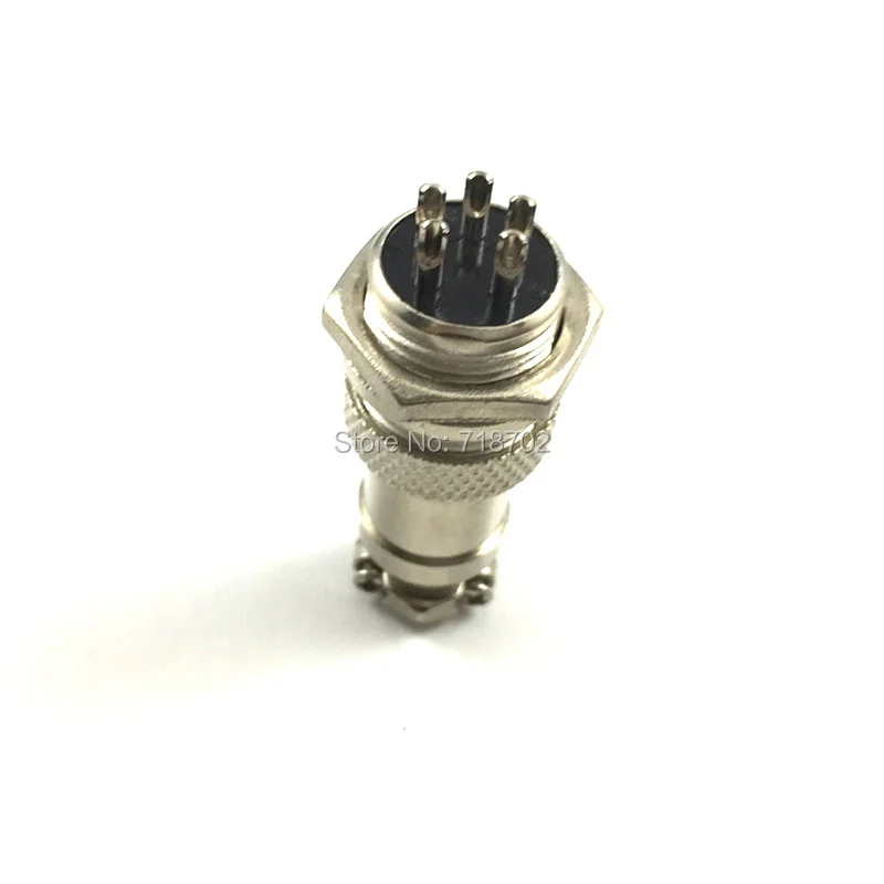 1 шт. XLR 5pin разъем Панель монтажный адаптер 16 мм аудио кабель авиации plug |