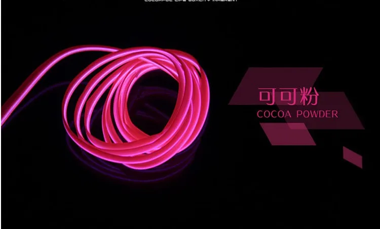 Автомобильный интерьер, атмосферное освещение, декоративная лампа для Mercedes Benz W221 W220 W163 W164 w176 w208 w207 c180 e200 - Название цвета: Розовый