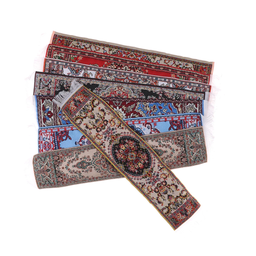 1/12 مقياس دمى منزل المنمنمات التركية نمط سجادة أرضيات 24.5*5 cm الأثاث الاطفال الطفل الكلاسيكية نتظاهر اللعب اللعب