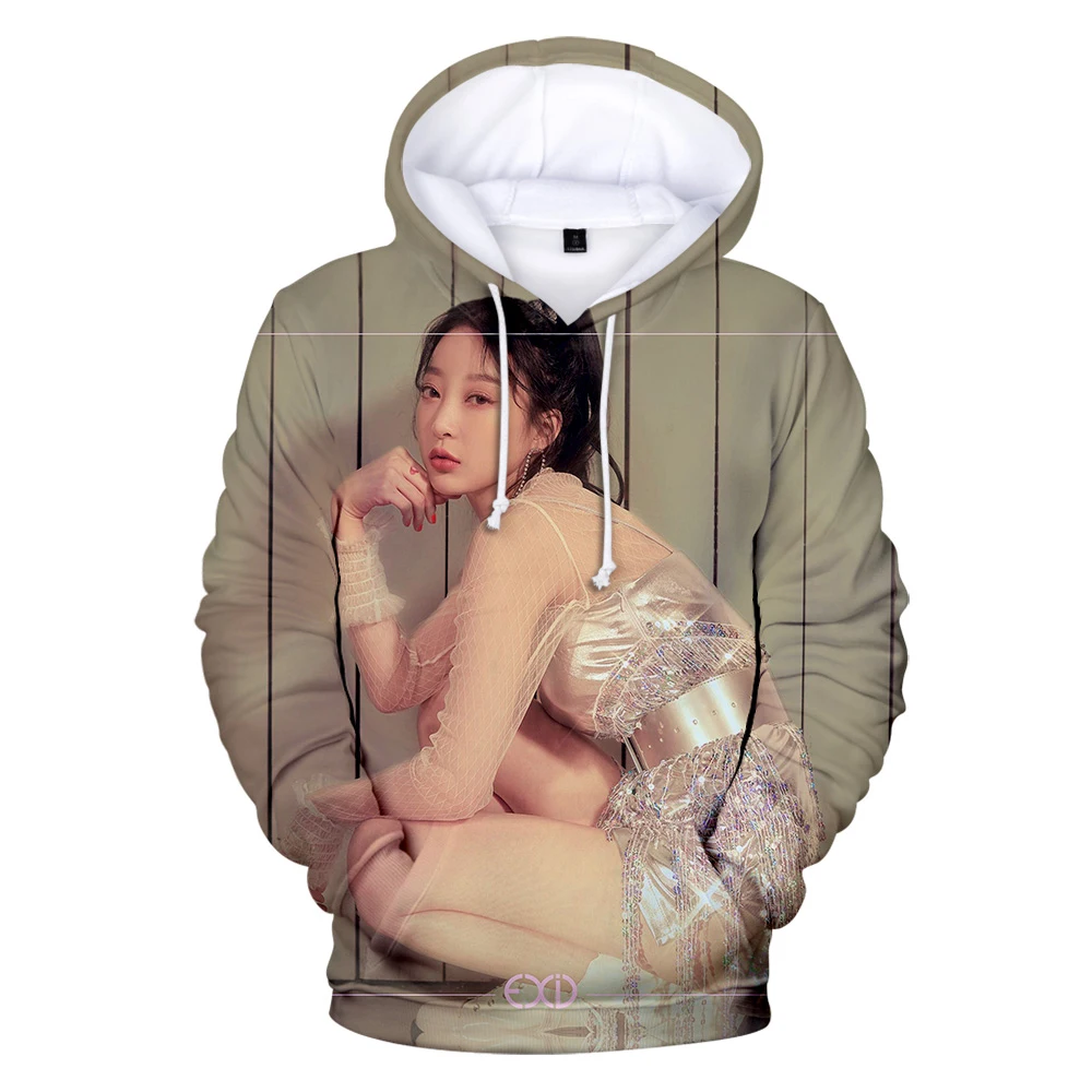 

New Fashion EXID 3D Hoodies Men Women 2019 Fall/Winter Harajuku Boy/Girl Warm EXID Man 3D Hoodies Sweatshirt