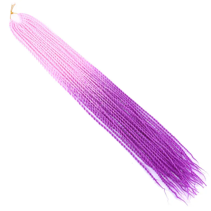 REYNA 100 г/шт. Сенегальская завивка, плетение волос высокотемпературные синтетические косички для волос для женщин - Цвет: #24