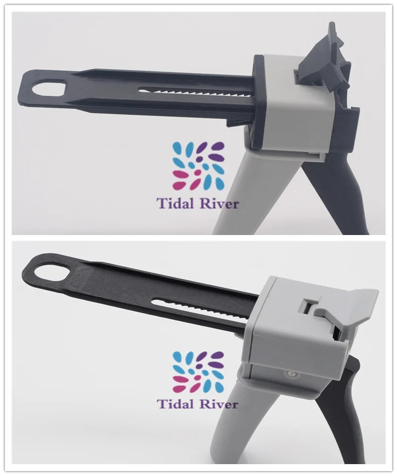 2Pcs (11 & 41) Ratio Dentist Impression Material Mixing Dispenser Gun