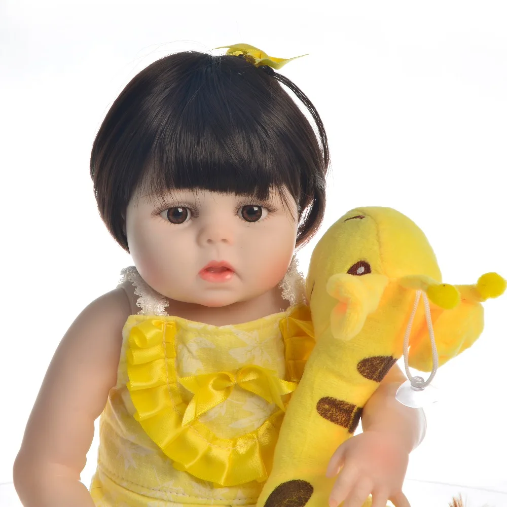 KEIUMI Lifelike 23 'ཱུ см куклы Reborn весь силикон ручной работы для принцессы девочки